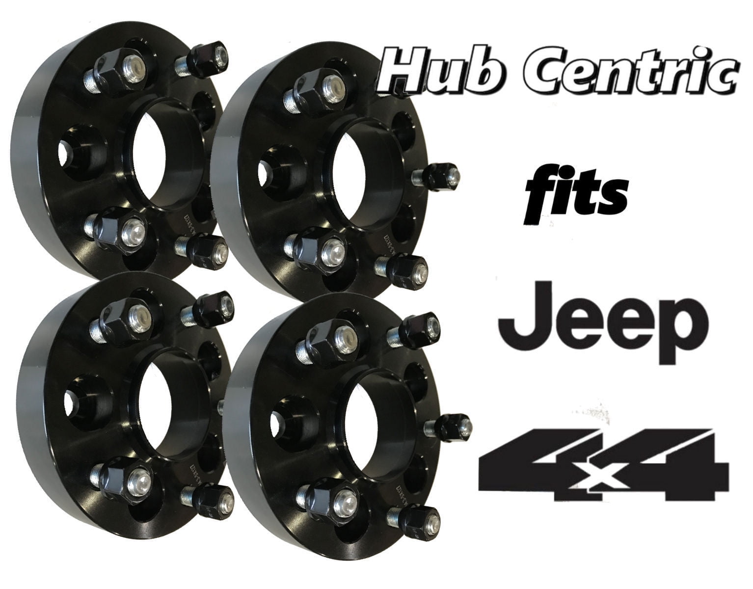 TO 6x5.5" 2" THICK CONVERSION WHEEL SPACERS ADAPTERS 2 PC 5x4.5" 5x114.3 MM