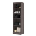 thumbnail image 2 of Bestar Pur 25W Closet Organizer in Bark Gray - Engineered Wood, 2 of 10