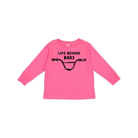 Inktastic Life Behind Bars Bmx Boys or Girls Long Sleeve Toddler T-Shirt