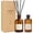 Citrus, variant on Reed Diffuser Set, 8.12 fl.oz Lavender Scented Oil Diffuser with Sticks, Up to 120 Days, Home Fragrance Reed Diffuser for Bathroom Office Shelf Decor & Room Fresheners, 2 Pack