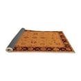 thumbnail image 2 of Ahgly Company Indoor Square Oriental Orange Traditional Area Rugs, 5' Square, 2 of 4