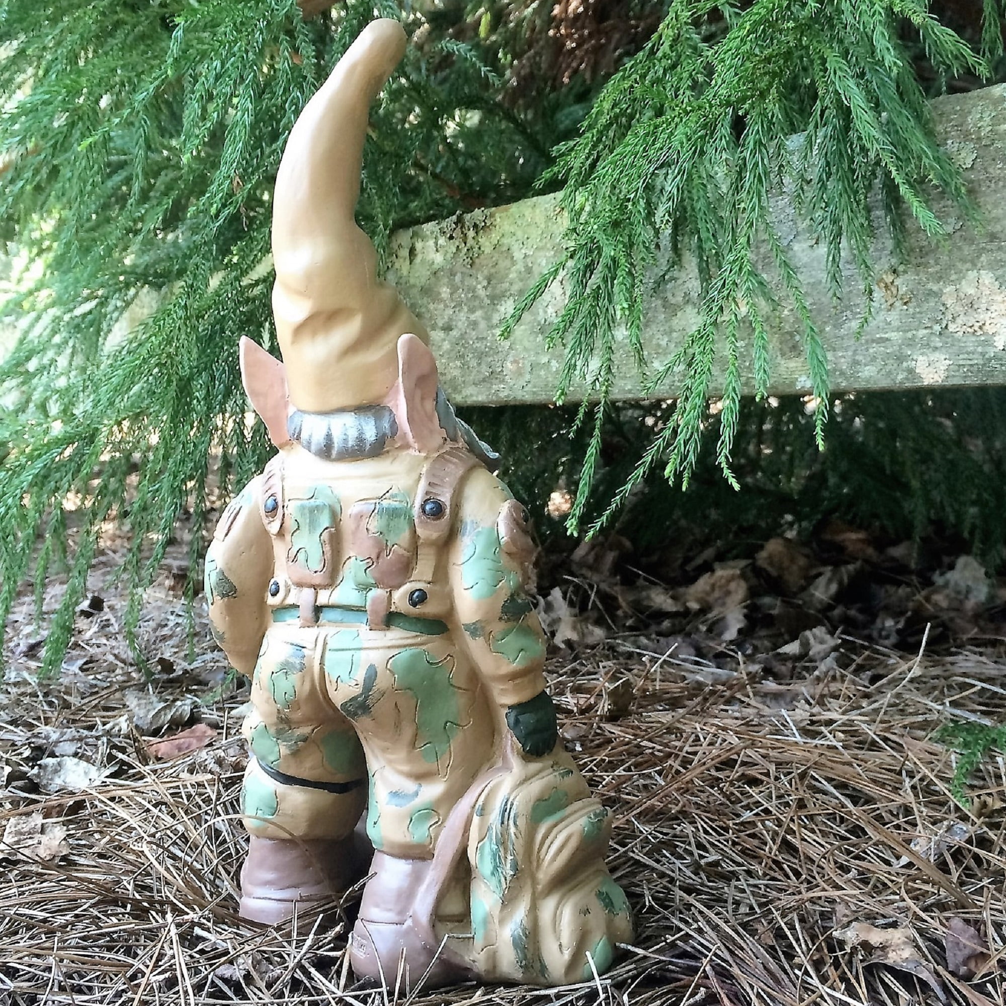 Homestyles Gi Joe Army Gnome American Military Solider In Fatigues Uniform Large Outdoor Garden Statue 15 H Walmart Com Walmart Com
