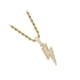 thumbnail image 1 of Jumpingount Collar de estilo Hiphop para hombres y mujeres, colgante en forma de trueno para senderismo, banquete, adorno para el cuello, joyería, Type3 NO3, 1 of 6