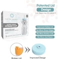 thumbnail image 5 of The 730 Project Honey Bear Straw Sippy Cup, 8 oz, Aqua, 3 Pack, 5 of 7
