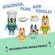 thumbnail image 3 of Set de juego Toy Figure Bluey Let's Play Chef Pavlova, paquete de 4, 3 of 6