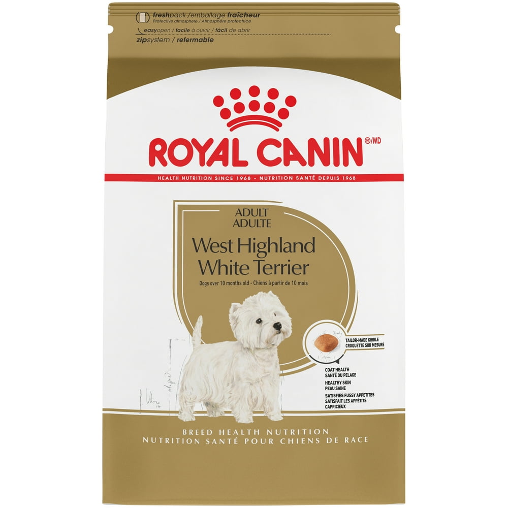 Royal Canin West Highland White Terrier Adult Dry Dog Food, 10 lb