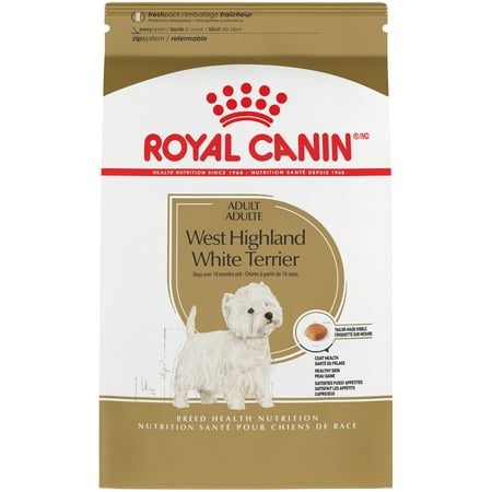 Royal Canin West Highland White Terrier Adult Dry Dog Food, 10 (Best Dog Food For Chihuahua Terrier Mix)