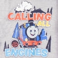 thumbnail image 3 of Thomas & Friends Boys 2-Piece Fleece Set - Thomas the Tank Engine Hooded Pullover Sweatshirt and Joggers for Kids (Size 3T-8), 3 of 13