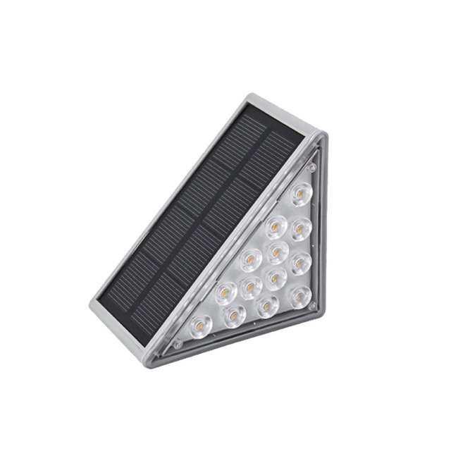 Kearding Lámpara de paso solar Ahorro de energía Conservación de energía Luces de escaleras Lente óptica segura a prueba de decoloración Diseño Iluminación y accesorios Blanco Kearding HA072929-02