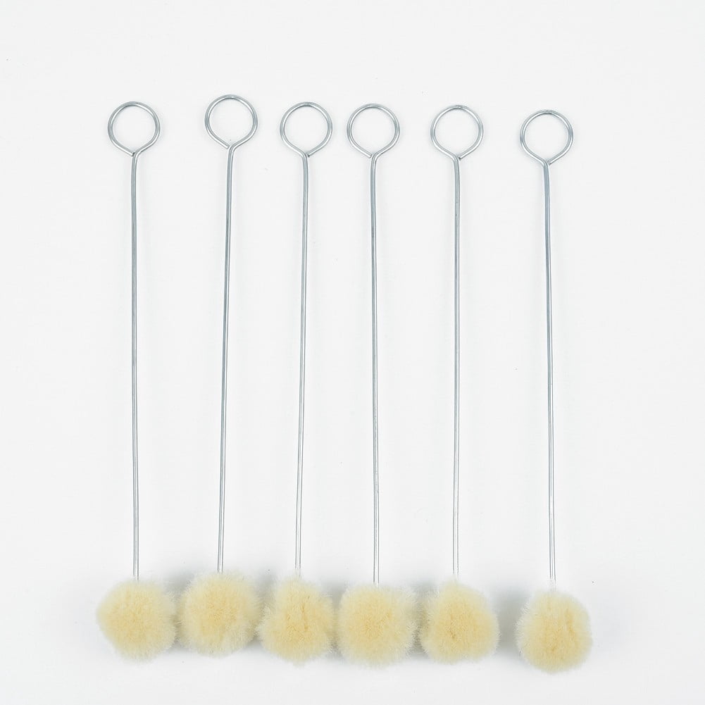 100pcs Leather Craft Wool Leather Dye Dauber & Finish Applicator Kit Tools 150-160mm Dye Tools Leathercraft Supplies
