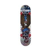 Tony Hawk Metallic Skateboard Patriot Shield