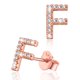 thumbnail image 1 of Pendientes de plata esterlina Silvora con circonita cúbica para mujer F, 1 of 8