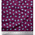 thumbnail image 1 of Soimoi Viscose Chiffon Fabric Fish Shirting Print Fabric by The Yard 42 Inch Wide, 1 of 1