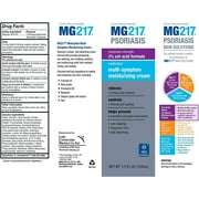 MG217 Psoriasis Cream, 3% Salicylic Acid Multi-Symptom Moisturizing Psoriasis Cream, 3.5 Fluid Ounce, 4-Pack