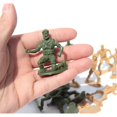 thumbnail image 4 of 88 piezas de juguetes de modelo de soldado de plástico militar, figuras de hombres, accesorios, kit de decoración, juego, 4 of 4