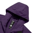 thumbnail image 5 of zfhfof Mens Windbreaker Jackets Full Zip Long Sleeve Hooded Jacket Casual Outdoor Hiking Traveling Coat with Zipper Pockets, 5 of 8