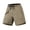 Khaki-10, variant on Rvwovn Men's Quick Dry Athletic Shorts with Zipper Pockets - Lightweight Running & Breathable Workout Shorts
