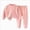 A33-Pink, variant on Girls 2-Piece Long Sleeve Pajama Set with Cartoon Print,Soft Cotton Sleepwear