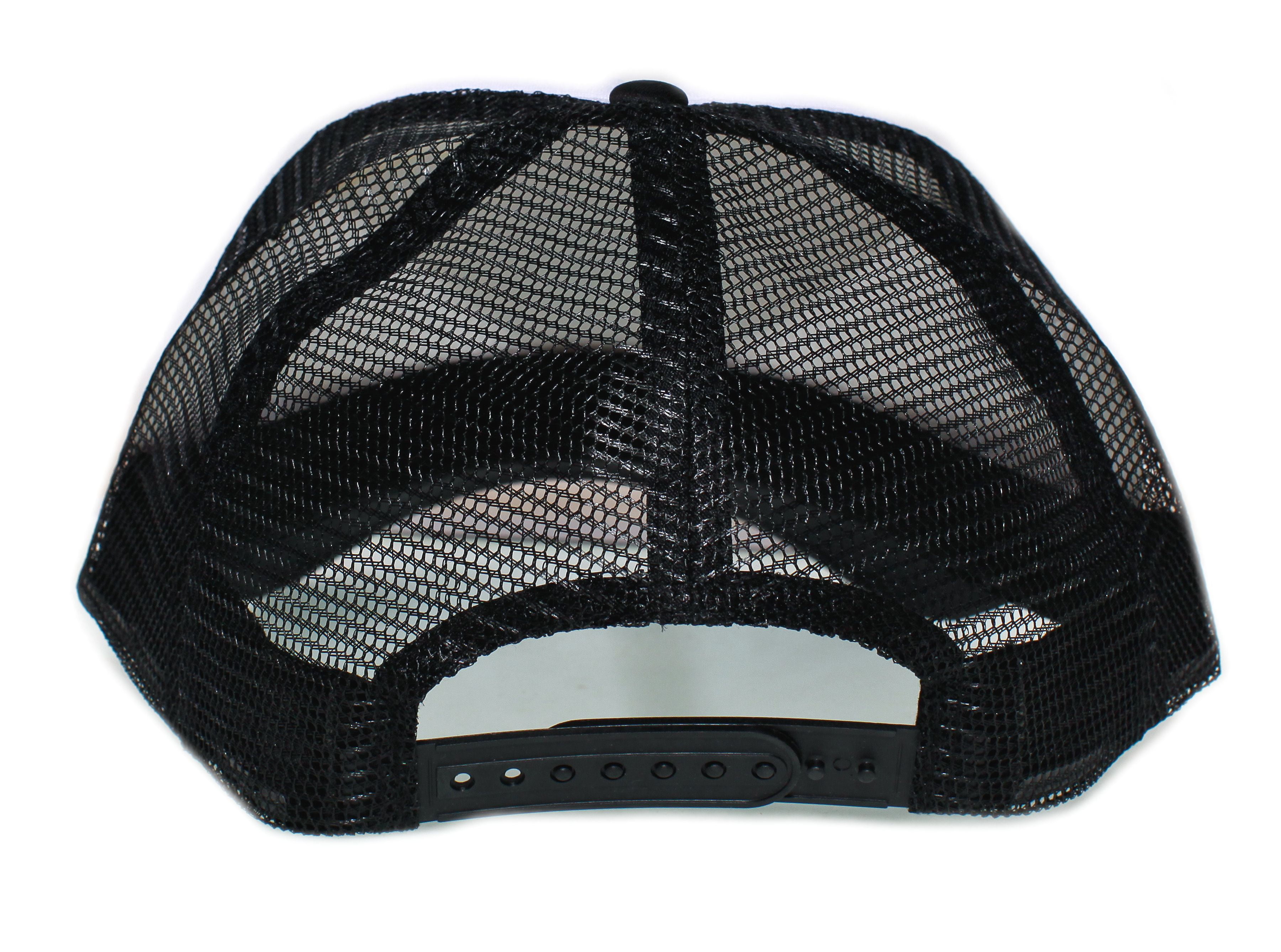 Nerd Trucker Hat Neptunes N*E*R*D N.E.R.D. Cap Adult One-Size Multi (Black/White/Black)