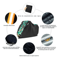thumbnail image 3 of "Funda Motocicleta Impermeab Grueso Cubiertas Para Moto Belug Negra camuflaje ", 3 of 5