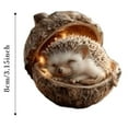 thumbnail image 3 of 1pc Forest Animal Acorn Ornaments – Cozy Forest Christmas Ornaments,1pc Acrylic Cute Forest Animal Christmas Trees Hanging Decorations,Rustic Nature-Themed Home Decor, Animal Lovers Gift (C), 3 of 4