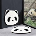 thumbnail image 3 of Panda Pattern Cat Scratching Board Wear-resistant Scratch-resistant Wall Mounted Scratching Mat Claw Grinder, 3 of 8