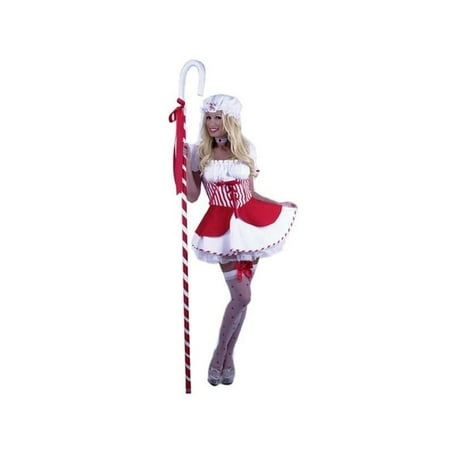 Adult Red Sexy Little Bo Peep Costume