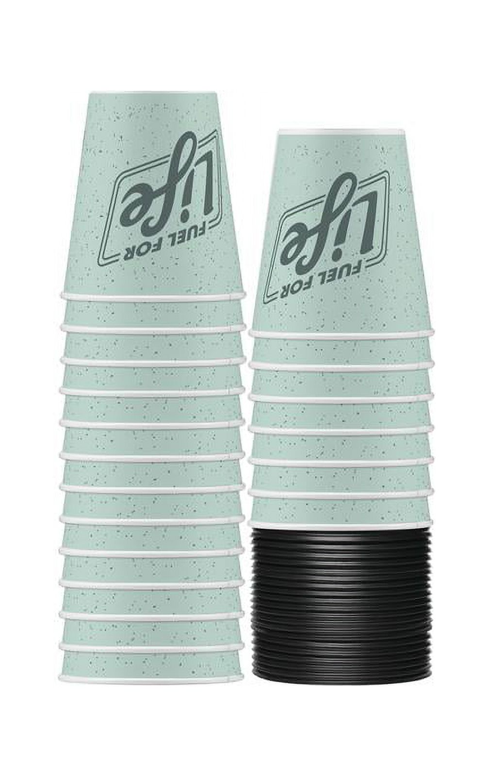 Great Value Ultra Cafe Disposable Hot Cups with Lids, 12 fl oz, 20 Count