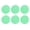 Green, variant on UsilkU 6Pcs Laundry Ball Non Toxic PVC Safe Reusable Household Supplies for Washing Machine Washer, Wrinkle Releasing Anti-Static Dryer Balls, Bright Red Color Pack of 6 (7.09 inches / 18 cm)