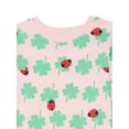 thumbnail image 2 of Girls Cotton Snug-Fit Top and Pants Pajama Set from Way to Celebrate, 2-Piece, Sizes 4-10, 2 of 3