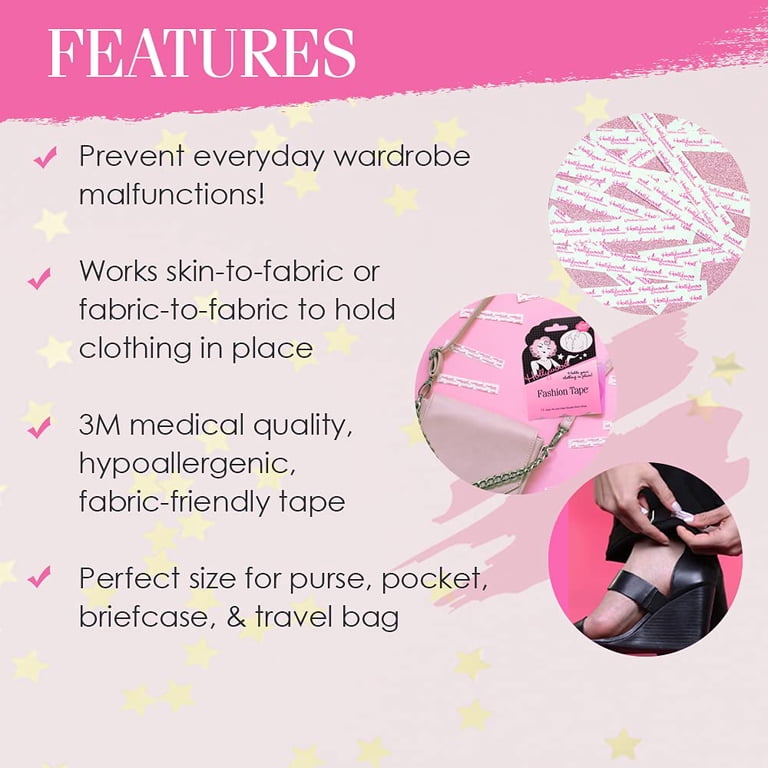 Hollywood Fashion Secrets Double Sided Fashion Tape, 18 Ct - Walmart.com