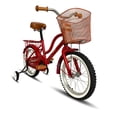 thumbnail image 2 of Bicicleta Black Panther Santorini R16 Equipada Con Canasta Rojo, 2 of 3