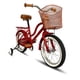 thumbnail image 2 of Bicicleta Black Panther Santorini R16 Equipada Con Canasta Rojo, 2 of 3