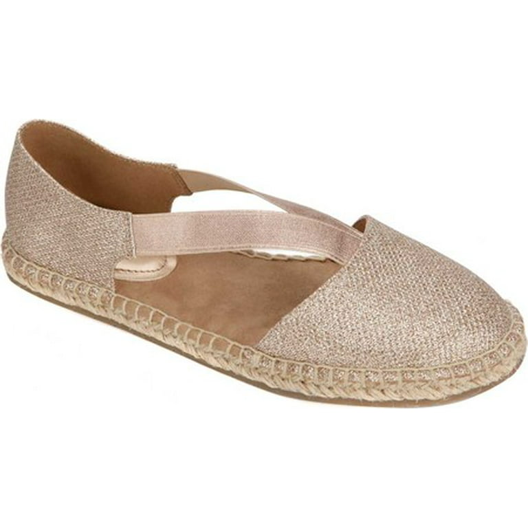 Women s Kenneth Cole Reaction How Elastic Espadrille Flat Walmart