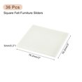 thumbnail image 2 of Furniture Pads, 36Pcs 3" - Square Self Adhesive Felt Furniture Pads, Floor Protectors for Furniture Feet Chairs Legs Hardwood Floors (Beige), 2 of 6