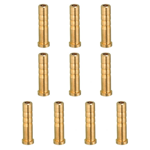 50 Grain Archery Arrow Insert, 9 Packs Insert Screw Copper Brass Arrow for .244/ 6.2mm Carbon Arrows