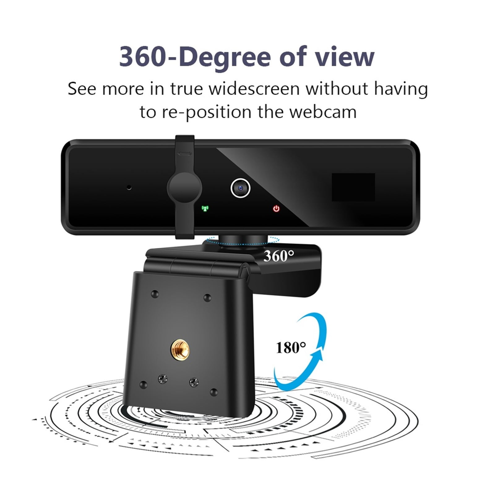 Webcam 4K Full HD Mini Camera Webcam With Microphone 30fps USB Web Cam For PC Laptop Video Shooting Camera Webcamera ,HD Video