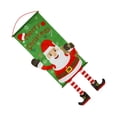 thumbnail image 4 of Abbracc Merry Christmas Snowman Elk Tree Elf Wreath Banner-01 Santa Claus, 4 of 9