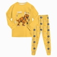 thumbnail image 2 of UAYOTSE Big Boy Cute Pajama Sets Long Sleeve Crew Neck Sleepwear 2 Piece PJS Graphic Print Jammies ,Sizes 5-6 Years, 2 of 7