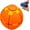Orange, variant on Magic Squishy Spinning Ball, Funny Stress Ball, Stress Relief & Anxiety Desk Accessory (Blue)