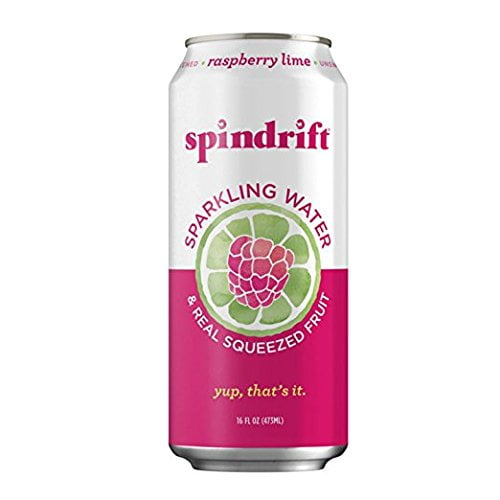 Spindrift Sparkling Water 16oz Can Raspberry Lime (Pack of 12