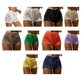 thumbnail image 4 of Minnieouse Manténgase cómodo y cómodo con pantalones cortos de playa para mujeres Pantalones cortos de playa para niñas Prendas para la parte inferior del cuerpo albaricoque l, 4 of 6