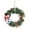 Snowman, variant on Spencer 6 Pack 6" Artificial Christmas Wreath Green Wintry Pine Hanging Wreaths for Front Door Wall Window Home Holiday Decor Xmas Ornaments