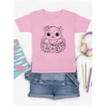 thumbnail image 3 of Panda With Tropical Leaves T-Shirt Juniors -Image by Shutterstock,  Small, 3 of 4