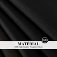 thumbnail image 2 of Black Tablecloth-132 Inch Round Tablecloth, 10 Pack Stain-Wrinkle Resistant, and Washable, Decorative Polyester Table Cover for Holiday, Buffet Parties, and Wedding, Fits Square or Round Table, 2 of 6