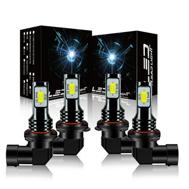 IHNZCB 9005/HB3 LED Headlight Bulbs High Low Beam Replacement Bulb 10000 Lumens Super Bright 6000K