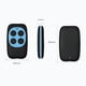 thumbnail image 2 of 280-868MHZ Garage Remote Control Duplicator Multifrequency Purple, 2 of 5