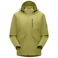 thumbnail image 4 of Paiwinds Ladies' Spring And Winter Waterproof Hooded Pocket Zipper Jacket Outdoor Mountaineering Clothing Sports Jacket with Durable Material and All-Weather Performance, 4 of 9