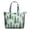 Light Green Christmas, variant on Light Green Christmas Tree Pattern Travel Tote Bags for Women Carry On,Large Weekender Bags for Women Travel,Multi Functional Duffle Bag for Work,Shopping,Sports