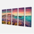 thumbnail image 3 of Design Art - Giallonardo Beach Colorful Sunset, 3 of 3